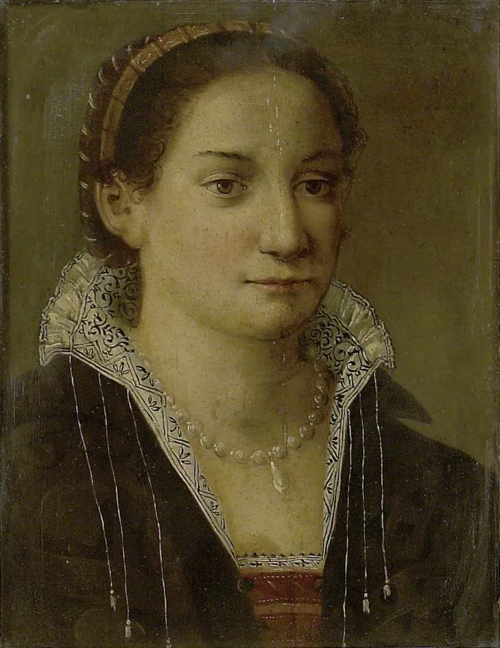 Portrait of a Woman, by Unknown, oil, 1800