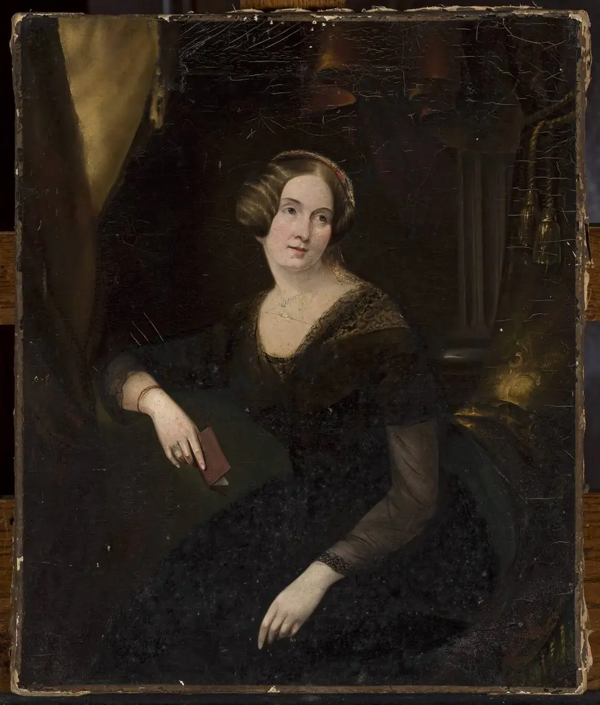 Portrait of a woman, by Unknown