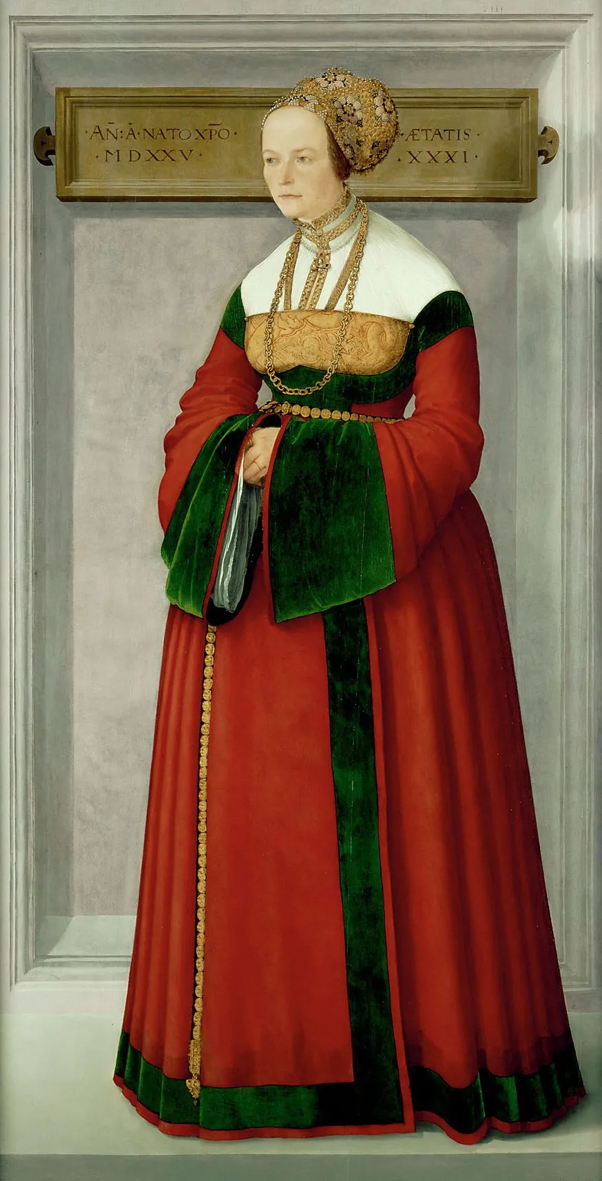 Portrait of a Woman, by Unknown, unspecified, 1525