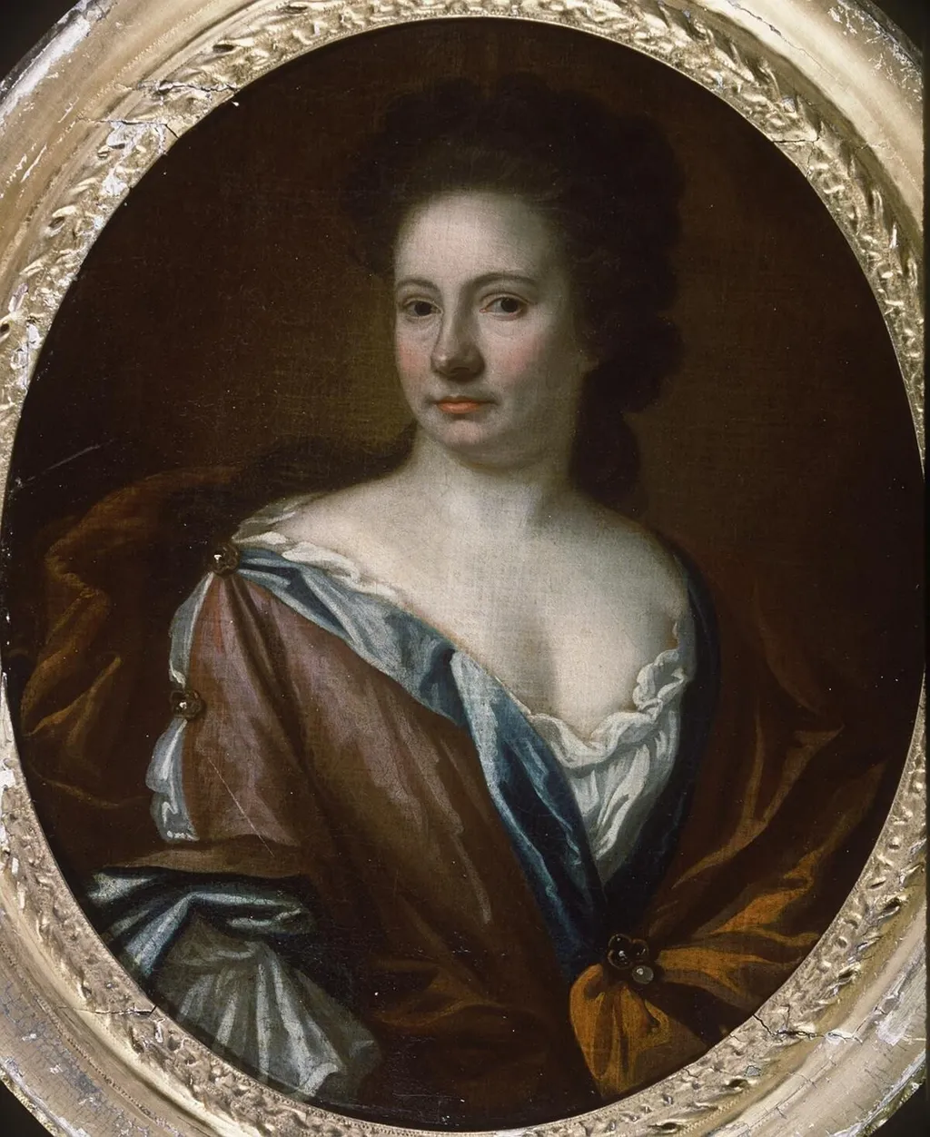 Portrait of a woman, by Unknown, oil, 1690