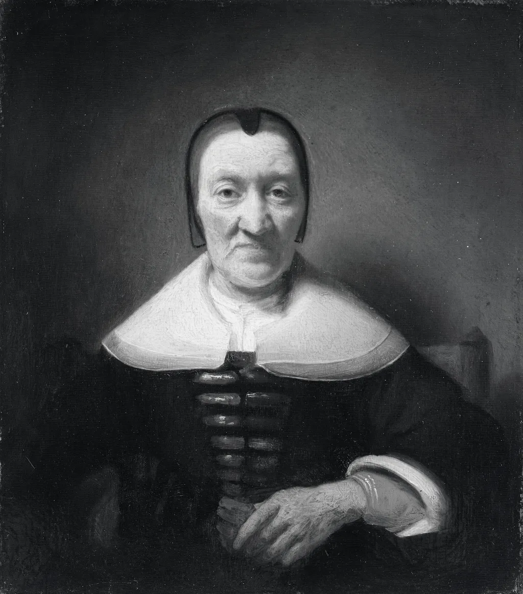 Portrait of a Woman, by Unknown, unspecified, 1655