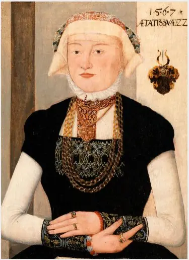 Portrait of a Woman Aged Twenty-Two, by Unknown