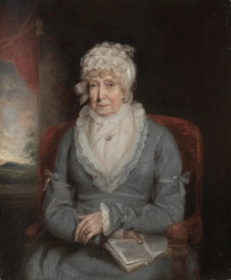 Portrait of a Woman (Mrs. Ann Hivlyn), by Unknown, unspecified, 1804