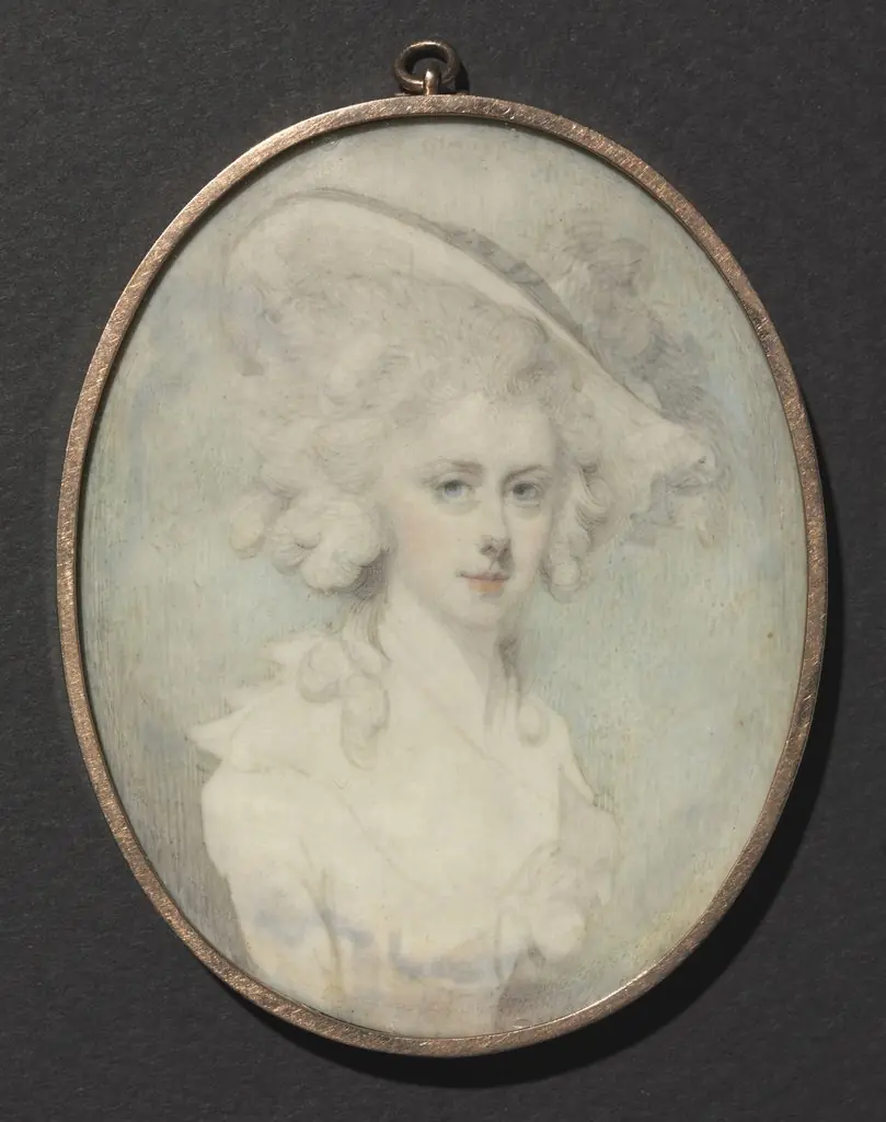 Portrait of a Woman with a Hat, by Unknown