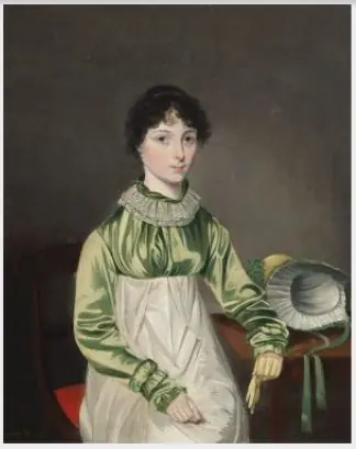 Portrait of a Young Lady, by Unknown