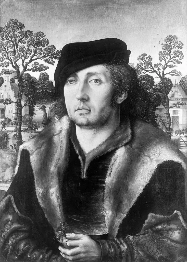 Portrait of a young man, by Unknown