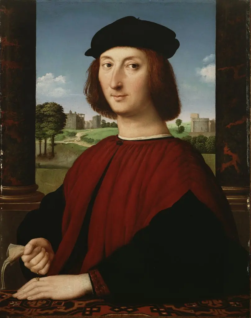 Portrait of a Young Man in Red, by Unknown