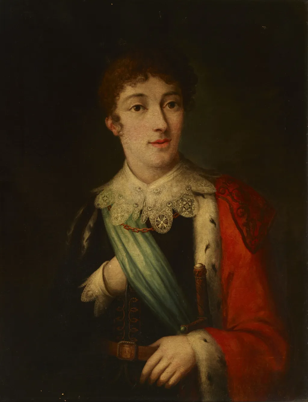 Portrait of a Young Man (Portrait of a Prince?), by Unknown, oil, 1813