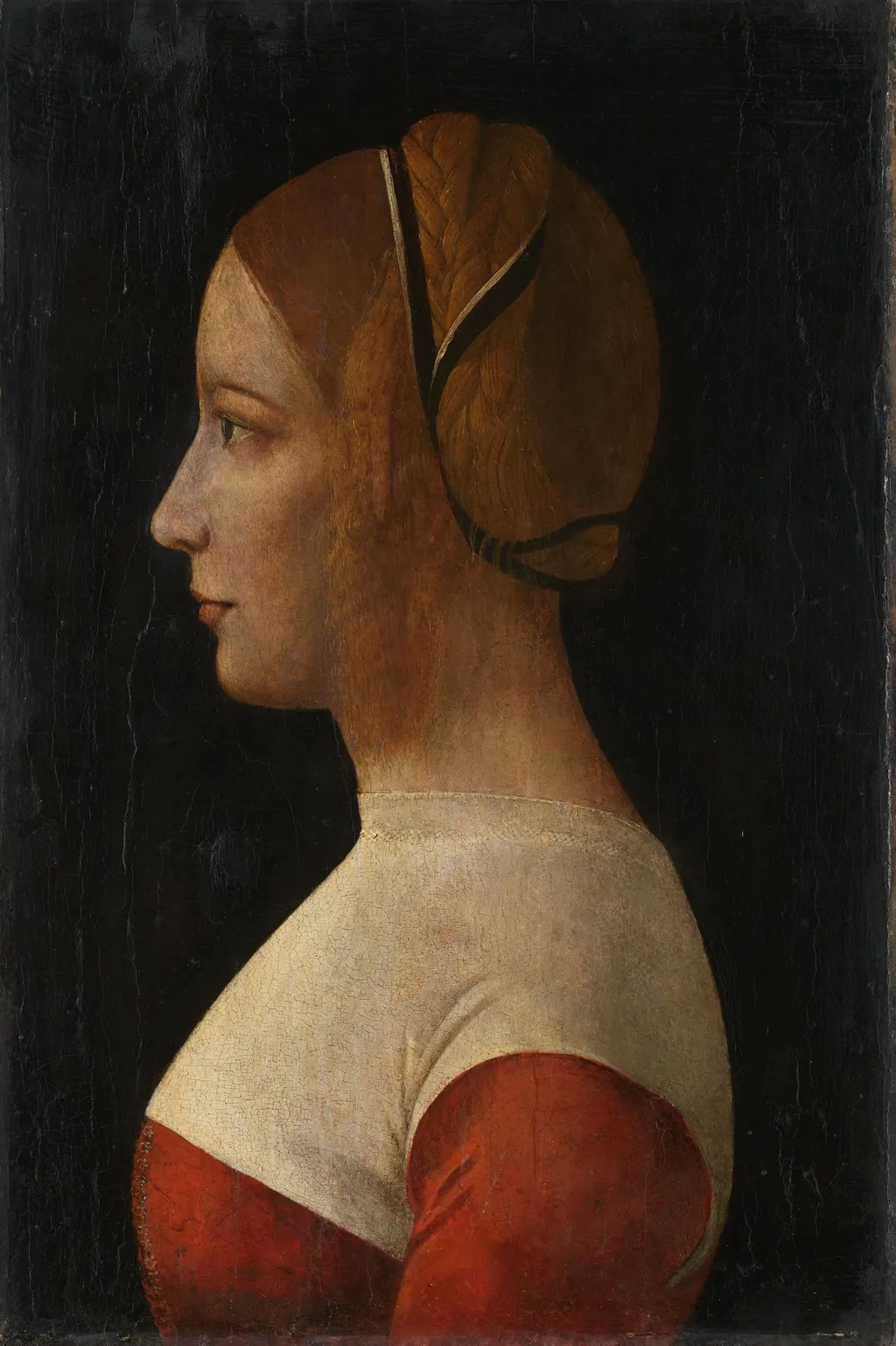Portrait of a young Woman, by Unknown, unspecified, 1490