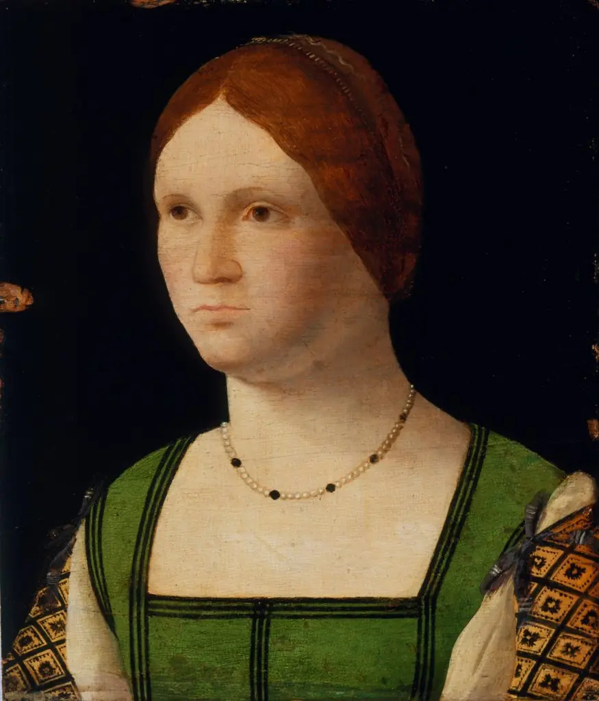 Portrait of a Young Woman, by Unknown