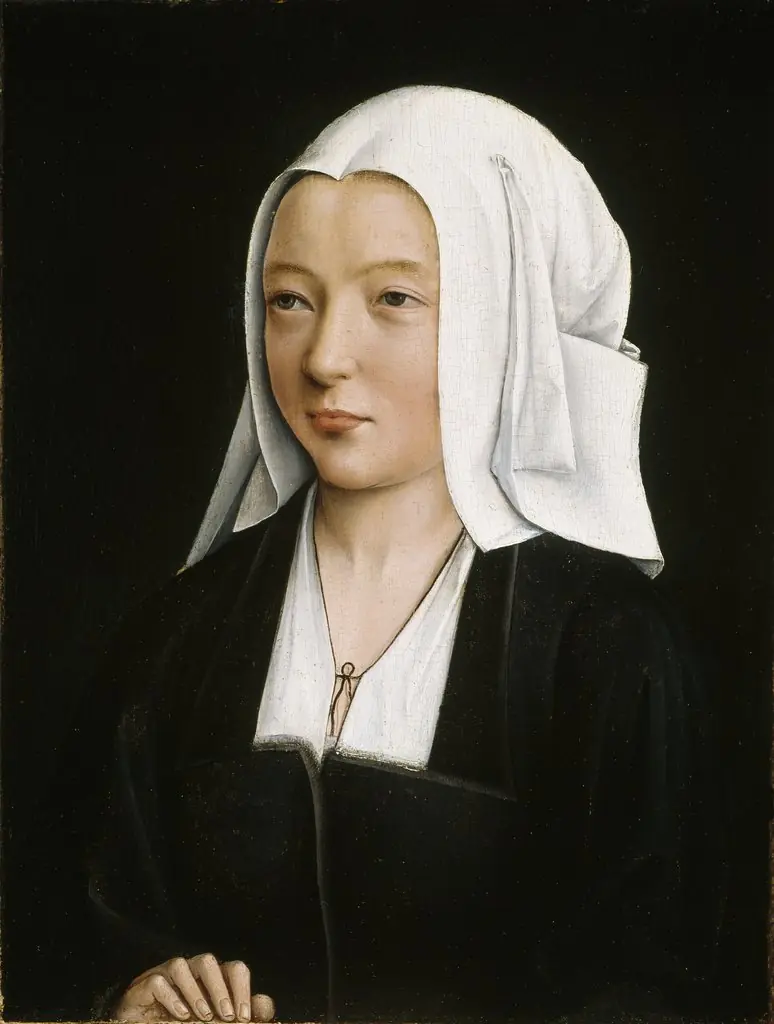 Portrait of a Young Woman, by Unknown