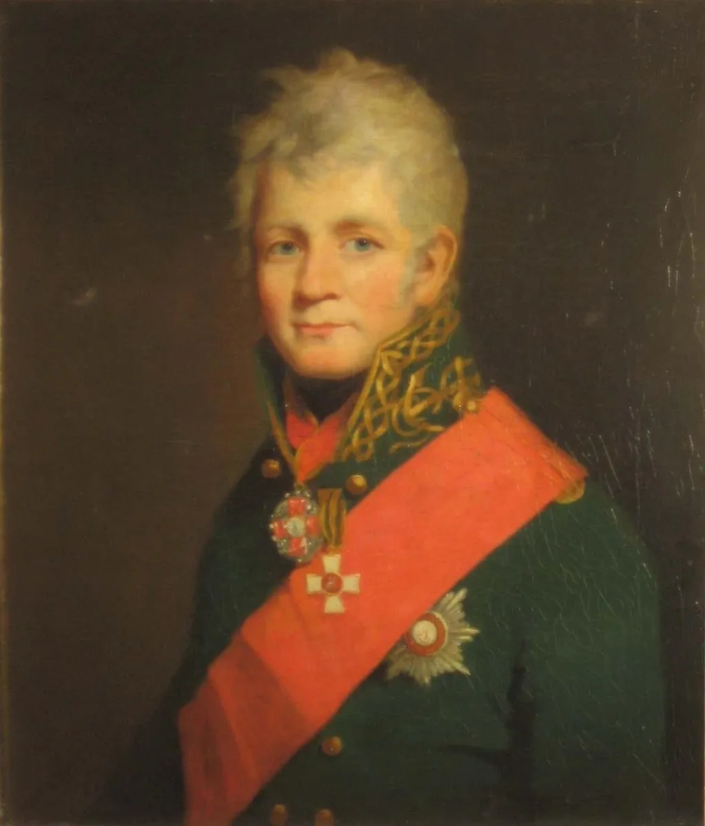"Portrait of Admiral Pavel Chichagov" (copy), by Unknown, oil, 1824