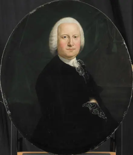 Portrait of Adriaan du Bois, Director of the Rotterdam Chamber of the Dutch East India Company, elected 1742, by Unknown, 1760