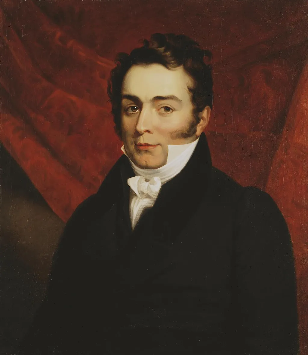 "Portrait of Alexander Ribopierre"(copy), by Unknown, oil, 1824