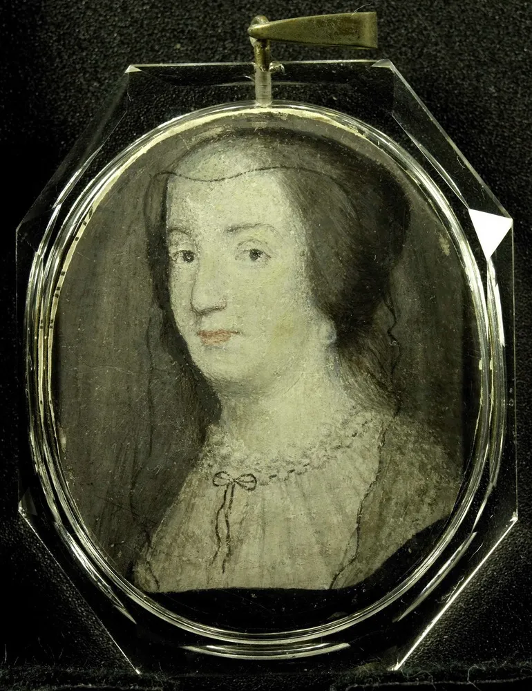 Portrait of Amalia van Solms -Braunfels (1602-1675), by Unknown, unspecified, 1674