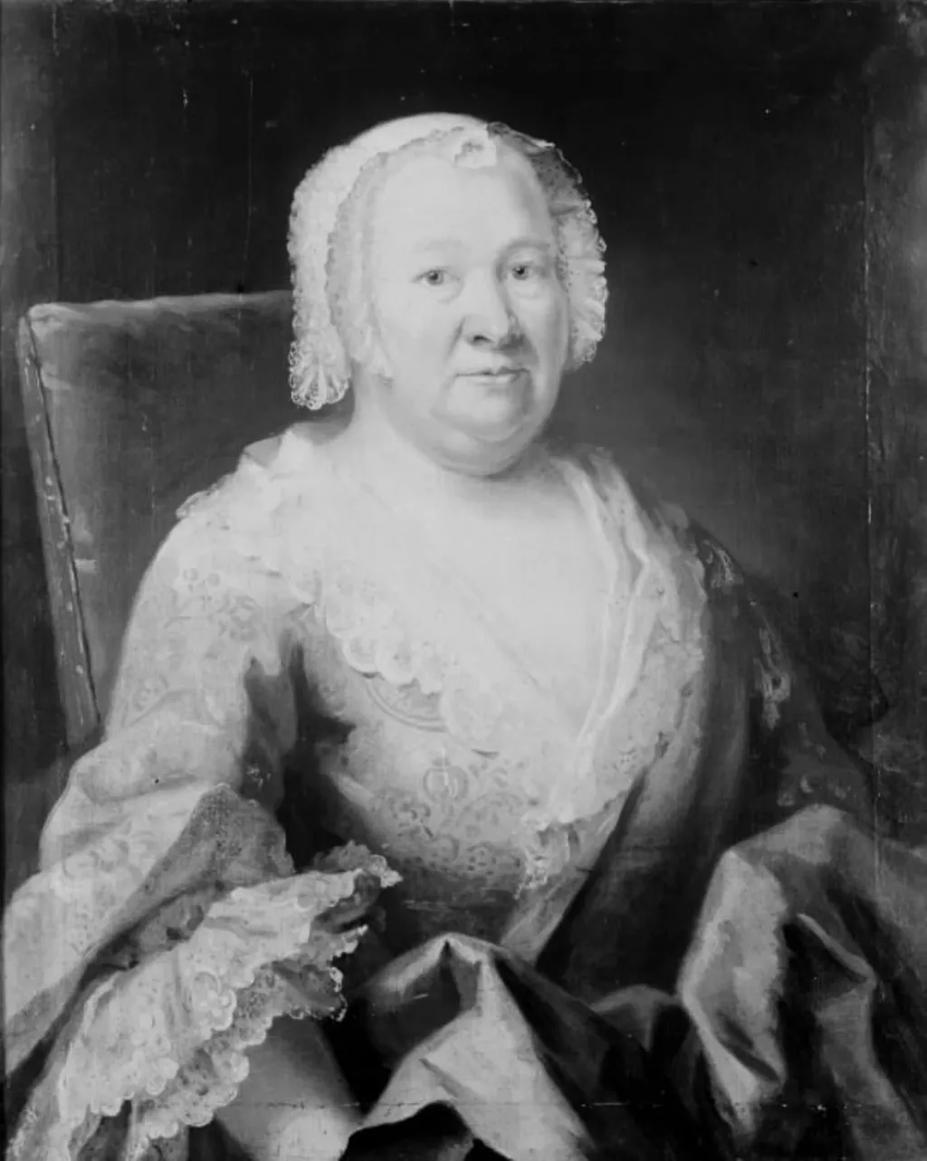 Portrait of an Elderly Woman, by Unknown, unspecified, 1752