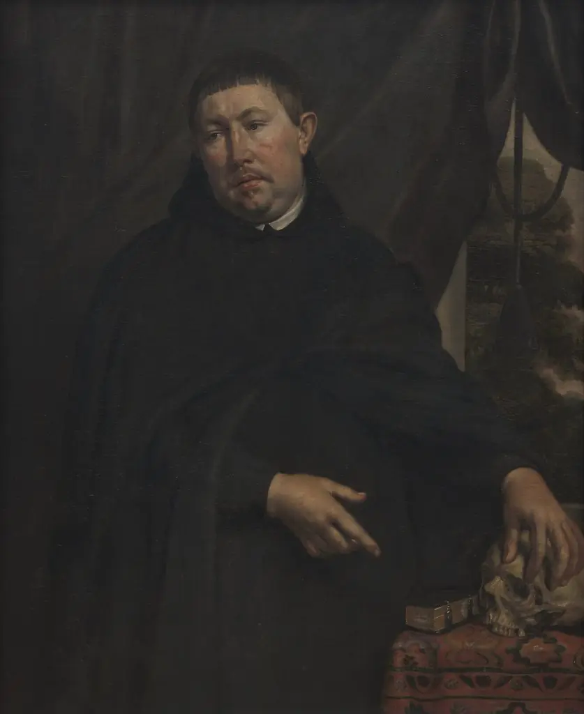 Portrait of an unknown Alexian friar (?-?), by Unknown, 1658