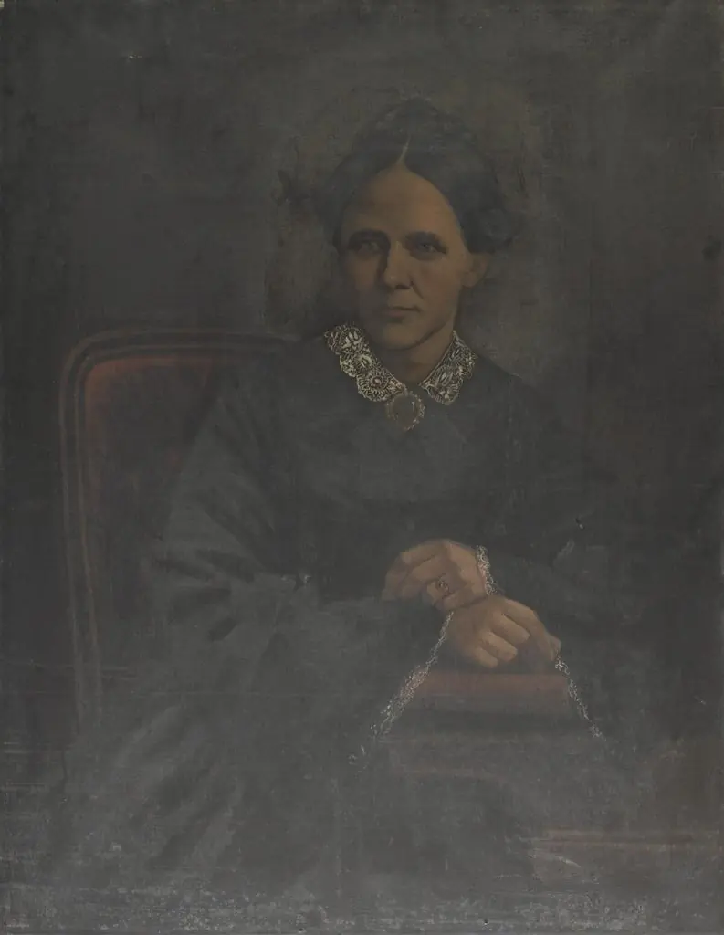 Portrait of an unknown lady, by Unknown
