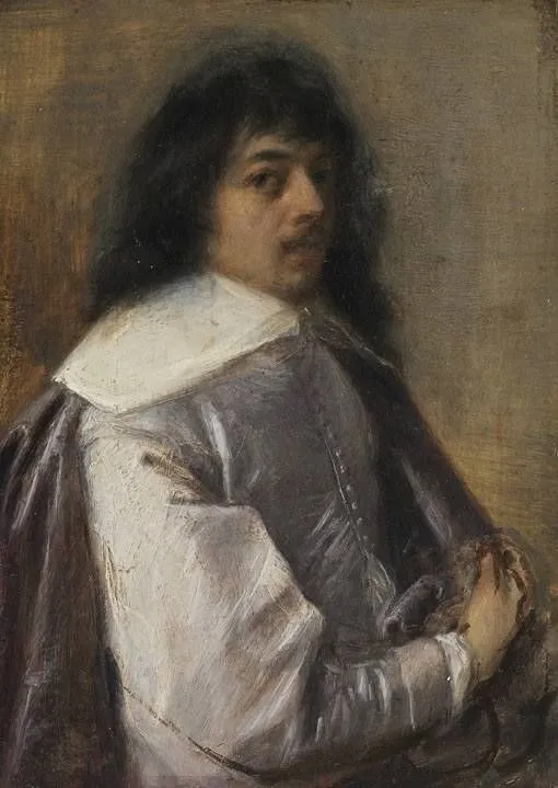 Portrait of an unknown man, by Unknown, oil, 1640