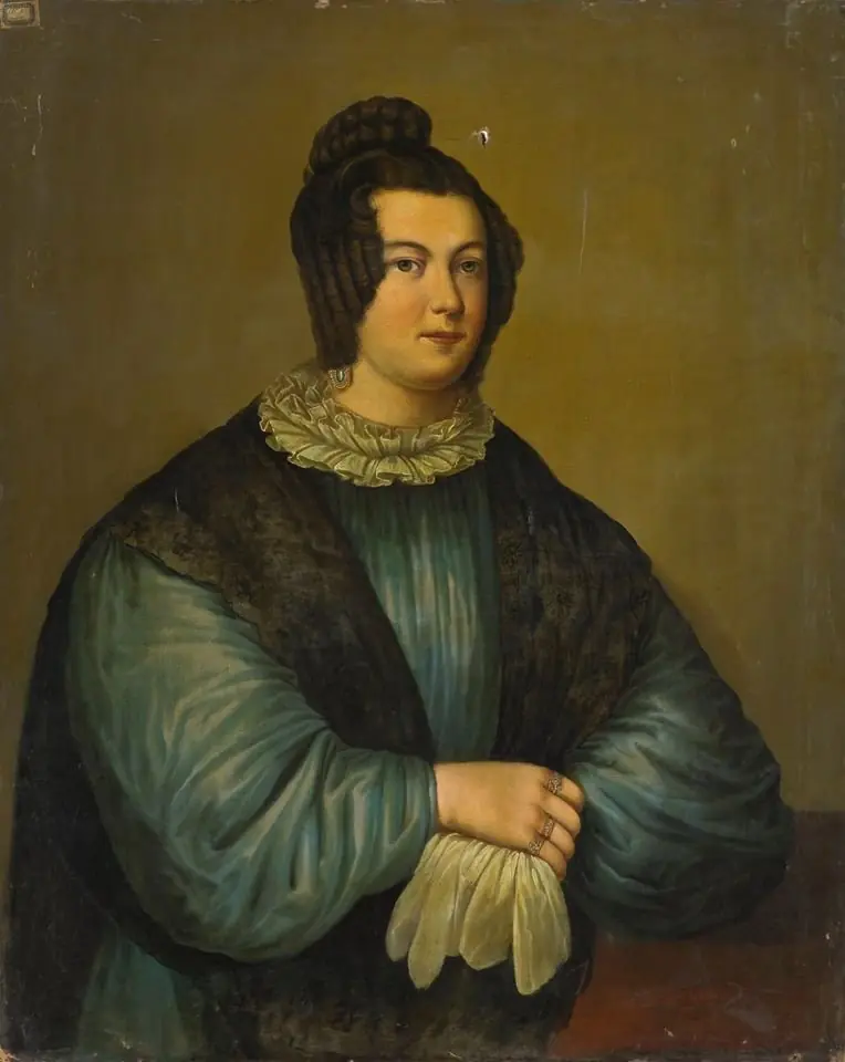 Portrait of Anastasia Dolgorukova, by Unknown