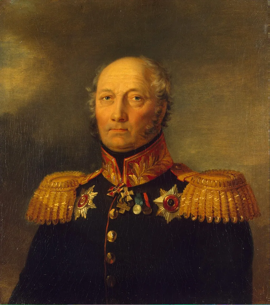 Portrait of Andrey S. Umanets (1762 - after 1828), by Unknown, oil, 1823