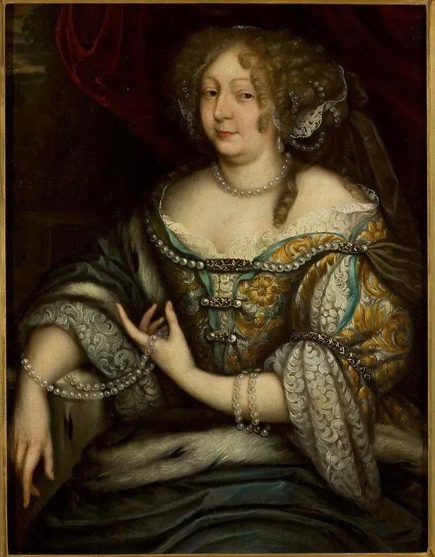 Portrait of Anna Eleonore of Stolberg-Wernigerode(1651–1690), princess of Anhalt-Koethen, by Unknown