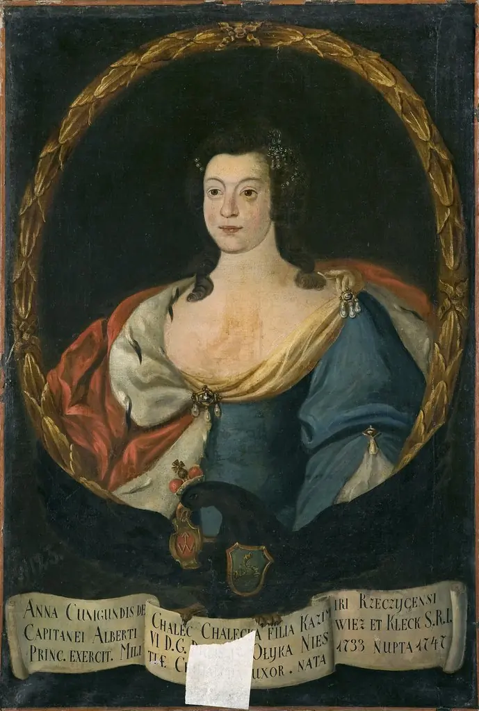 Portrait of Anna Kunegunda Radziwłł née Chalecka (1723–1765), by Unknown