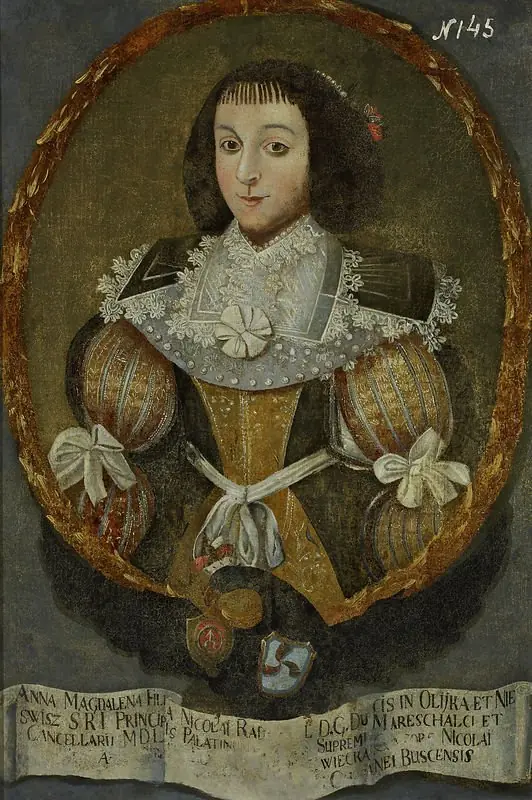 Portrait of Anna Magdalena Tworowska née Radziwiłł (1553–1590), by Unknown