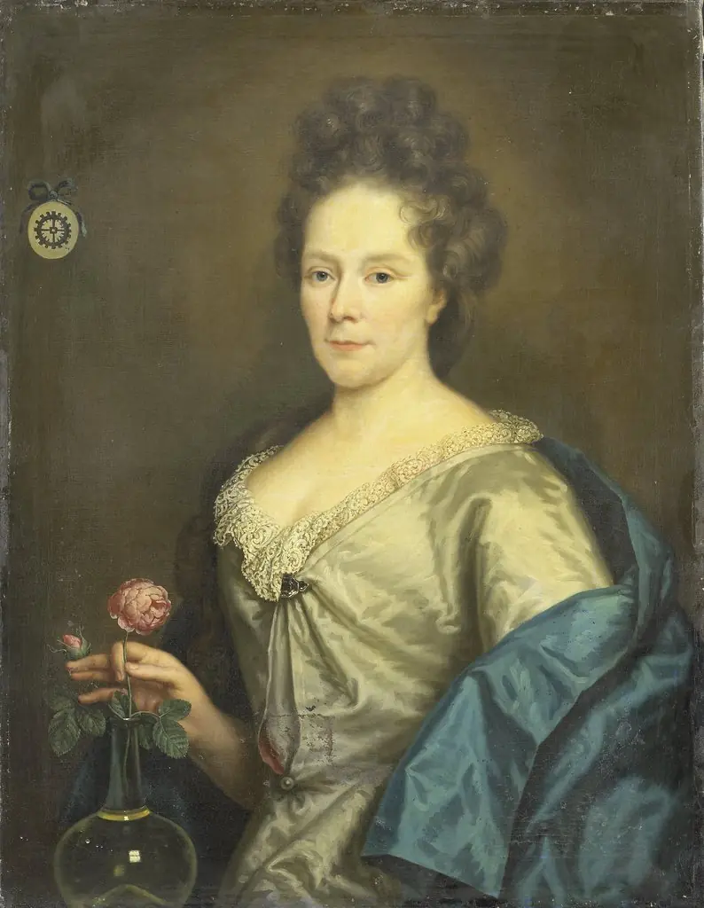 Portrait of Anna Maria van Hogendorp, second Wife of François Leydecker, by Unknown