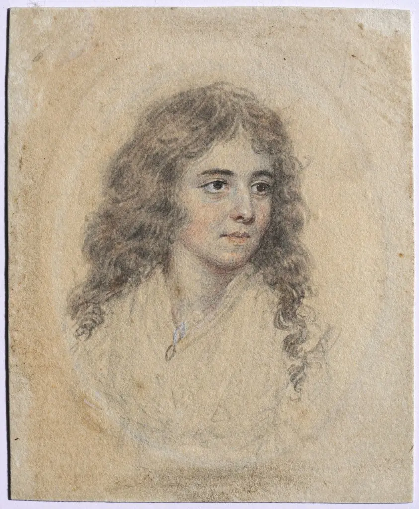 Portrait of Anna Maria Woolf, née Smart, by Unknown