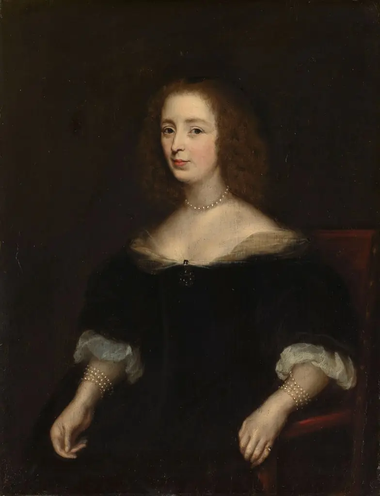 Portrait of Anna van den Corput, Wife of Jacob de Witt, by Unknown