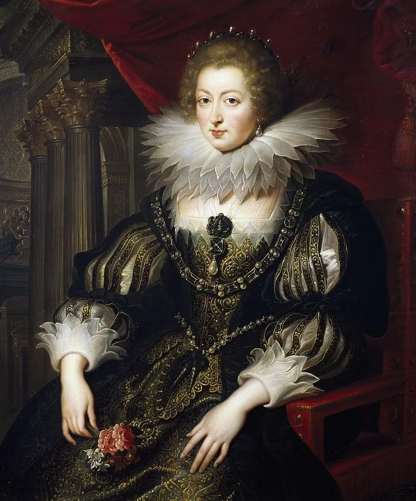 Portrait of Anne of Austria, Queen of France (1601-1666), by Unknown