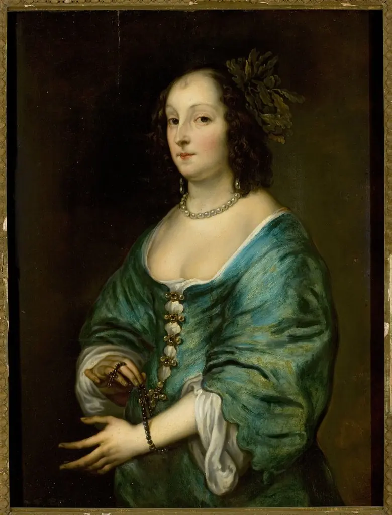 Portrait of Anthony van Dyck's wife Mary Ruthven, by Unknown