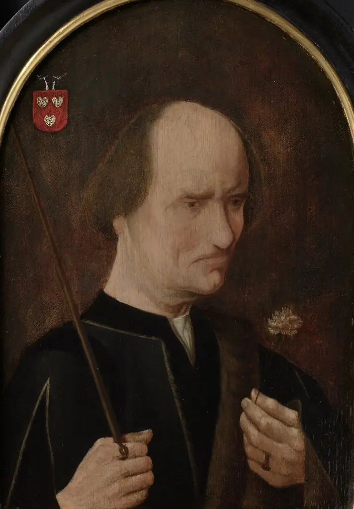 Portrait of Arent Franckensz van der Meer (?-1503), Lord of Papendrecht, nicknamed ‘malicious Aertje’, by Unknown