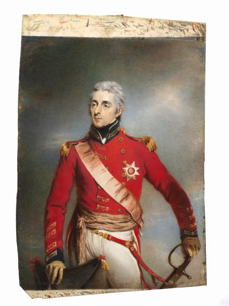 Portrait of Arthur Wellesley, later 1st Duke of Wellington, by Unknown