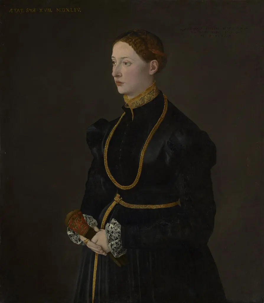 Portrait of Barbara Kressin, by Unknown