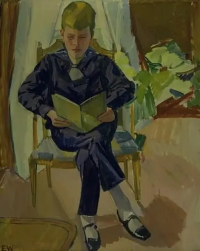 Portrait of Bent von Müllen as a Boy, by Unknown