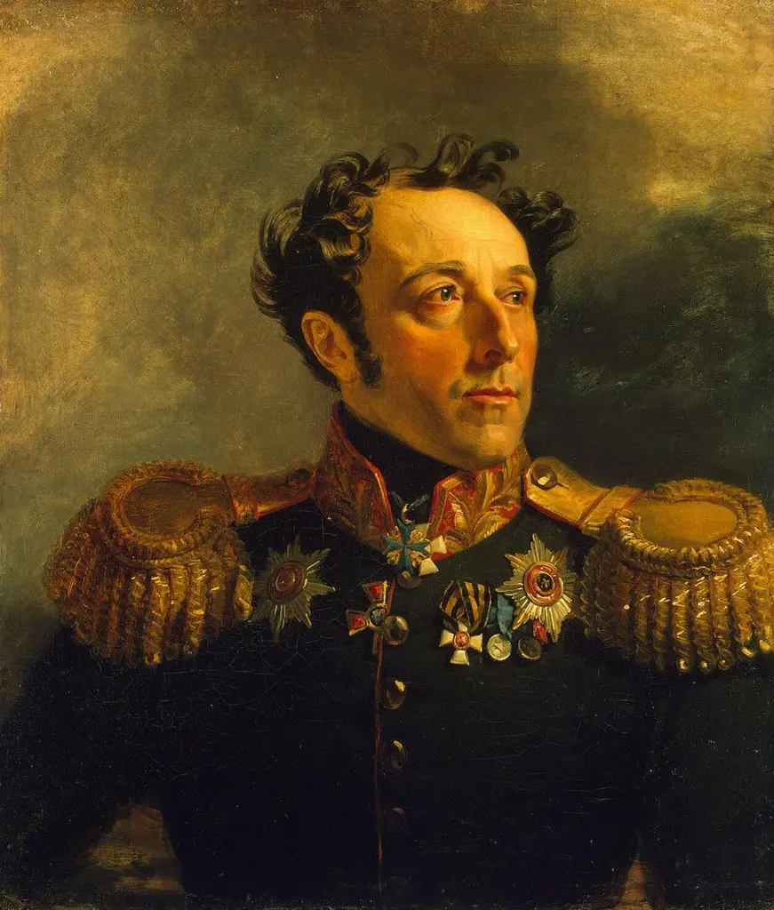 Portrait of Boris Ya. Knyazhnin (1777-1854) (2nd), by Unknown