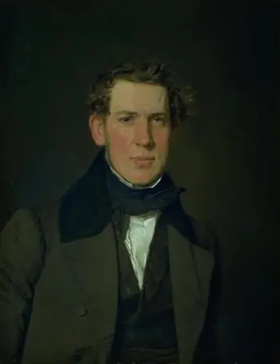Portrait of Carl Adolf Feilberg, by Unknown