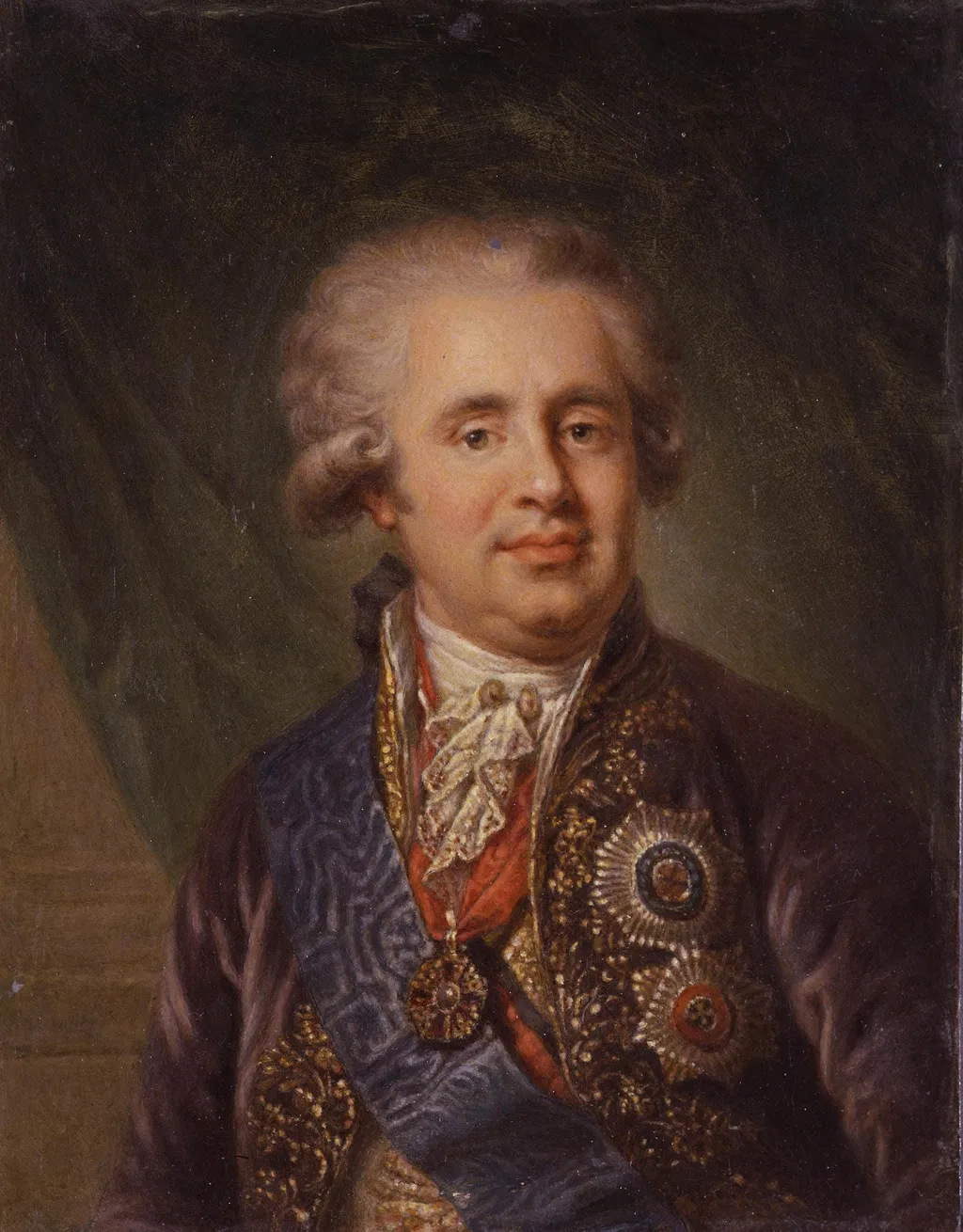 Portrait of Chancellor A.A. Bezborodko, by Unknown, unspecified, 1805