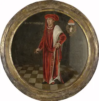 Portrait of Charles the Bold (1433-1477 ), Duke of Burgundy, by Unknown, 1460