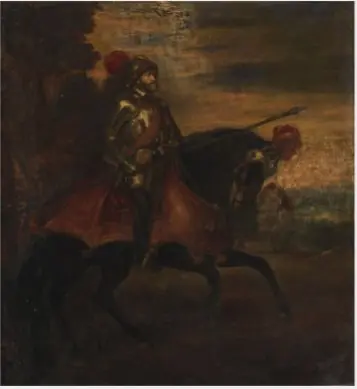 Portrait of Charles V on Horseback, by Unknown