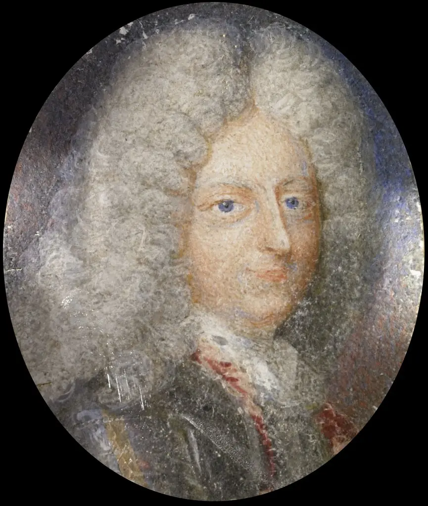 Portrait of Christiaan V van Denemarken (1646-1699), by Unknown