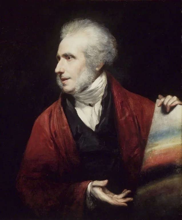 Portrait of Christopher Baek, by Unknown, oil, 1812