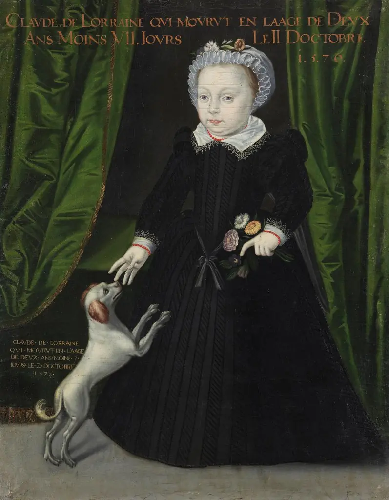 Portrait of Claude de Lorraine (1574-1576), by Unknown