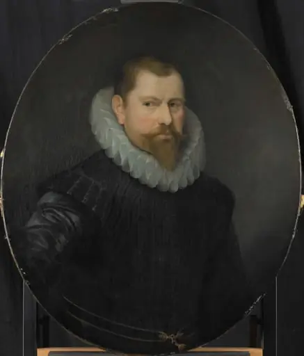 Portrait of Cornelis Matelieff the Younger, Director of the Rotterdam Chamber of the Dutch East India Company, elected 1602, by Unknown, 1708
