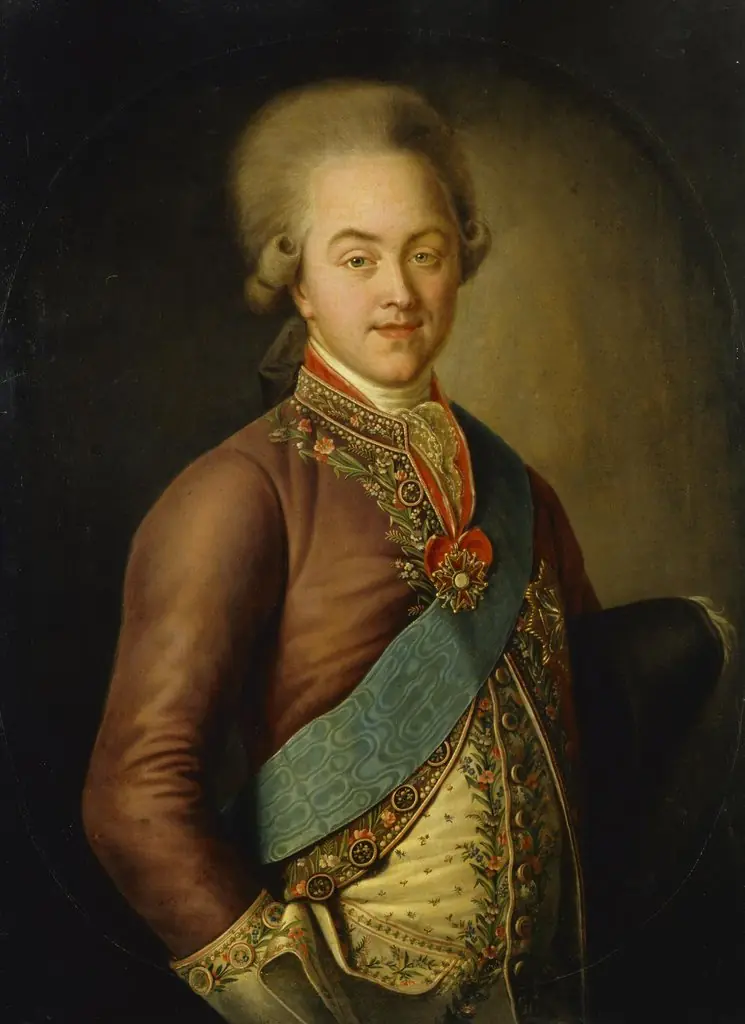 Portrait of Count N.P.Sheremetev, by Unknown