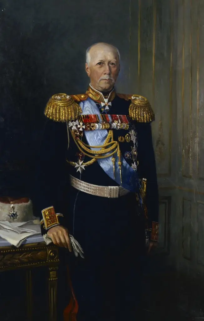 Portrait of Count P.A.Shuvalov, by Unknown