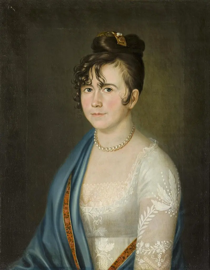 Portrait of Countess Anna Bobrinskaya, by Unknown