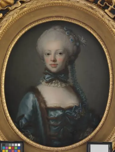 Portrait of Countess Eleonora Agnes Scheel, neé Raben, by Unknown